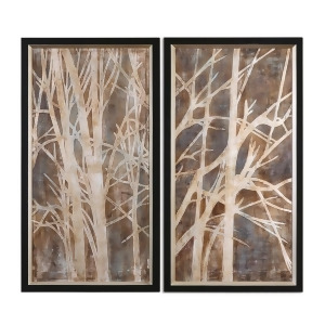 Uttermost Twigs Hand Painted Art S/2 41543 - All