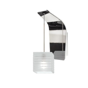 Wac Lighting Tulum Pendant Wall Sconce Frosted Glass Chrome Ws72-g914fr-ch - All