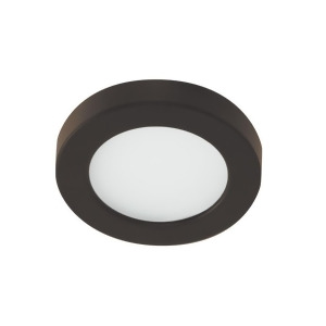 Wac Edge Lit Led Button Light 3000K Soft White Dark Bronze Hr-led90-30-db - All