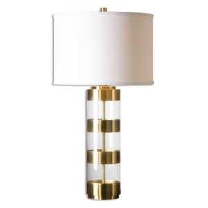 Uttermost Angora Brushed Brass Table Lamp 26669-1 - All