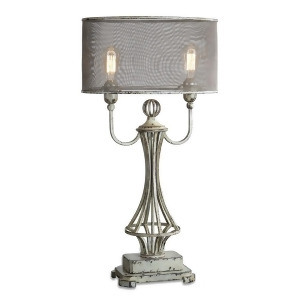 Uttermost Pontoise Aged Ivory Table Lamp 27008-1 - All