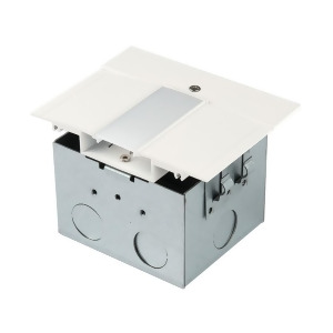 Wac InvisiLED Power Feed for Symmetrical Recessed Channel Led-t-rbox1-wt - All