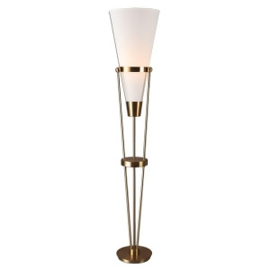 Uttermost Bergolo Brushed Brass Floor Lamp 28892-1 - All