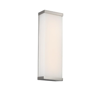 Wac dweLED Float 18 Led Wall Sconce Brushed Nickel Ws-7318-bn - All