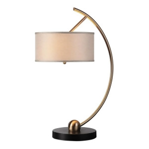 Uttermost Vardar Curved Brass Lamp 27202-1 - All
