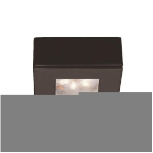Wac Square Led Button Light 3000K Soft White Dark Bronze Hr-led87s-27-db - All