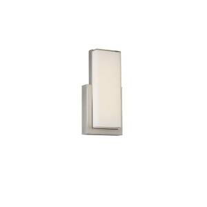Wac dweLED Corbusier Led Wall Sconce Satin Nickel Ws-42618-sn - All