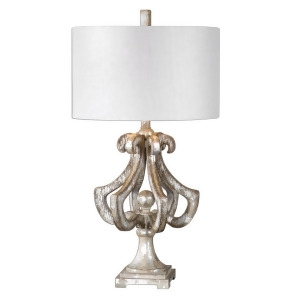 Uttermost Vinadio Distressed Silver Table Lamp 27103-1 - All
