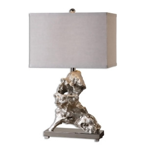 Uttermost Rilletta Metallic Silver Table Lamp 26662-1 - All