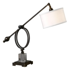 Uttermost Levisa Dark Bronze Desk Lamp 29207-1 - All