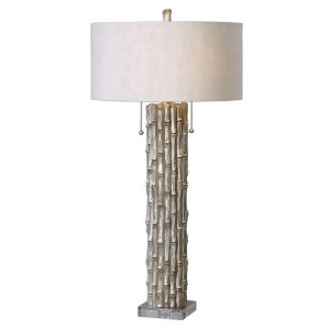 Uttermost Silver Bamboo Table Lamp 27177-1 - All