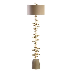 Uttermost Lostine Modern Gold Floor Lamp 28094 - All