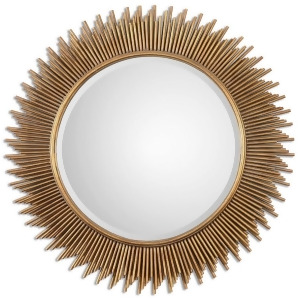 Uttermost Marlo Round Gold Mirror 08137 - All