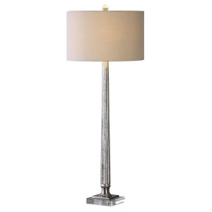 Uttermost Fiona Ribbed Mercury Glass Lamp 29225 - All