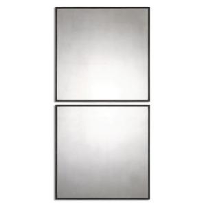 Uttermost Matty Antiqued Square Mirrors S/2 13932 - All