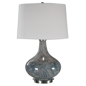Uttermost Celinda Blue Gray Glass Lamp 27076 - All