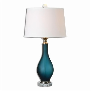 Uttermost Shavano Blue Glass Table Lamp 26902 - All