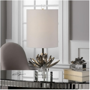 Uttermost Silver Lotus Accent Lamp 29256-1 - All