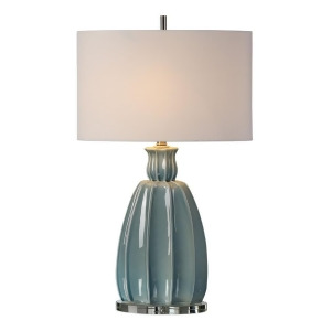Uttermost Suzanette Sky Blue Ceramic Lamp 27251 - All