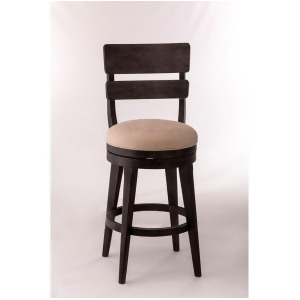 Hillsdale LeClair Swivel Counter Stool Black Wire Brushed Cream 5911-828 - All