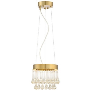 Designers Fountain Lucienne Led Pendant Luxor Gold Led88130-lxg - All