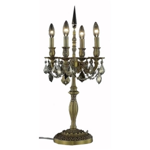 Elegant Lighting Rosalia 4 Light Table Lamp French Gold 9204Tl12fg-gt-ss - All