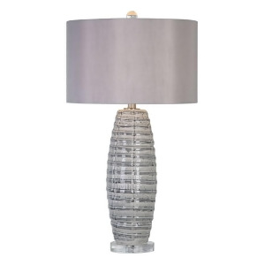 Uttermost Brescia Gray Ceramic Lamp 27230-1 - All