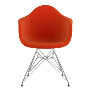 Nye Koncept Mid Century Eiffel Arm Chair Lava Red 332004Em1 - All
