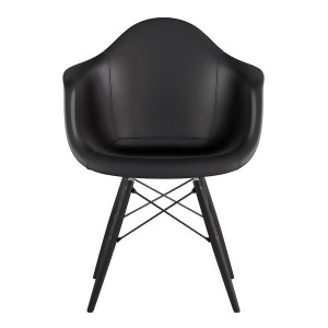 Nye Koncept Mid Century Dowel Arm Chair Milano Black 332009Ew3 - All