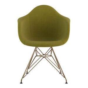 Nye Koncept Mid Century Eiffel Arm Chair Avocado Green 332002Em2 - All