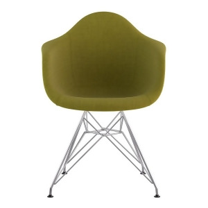 Nye Koncept Mid Century Eiffel Arm Chair Avocado Green 332002Em1 - All