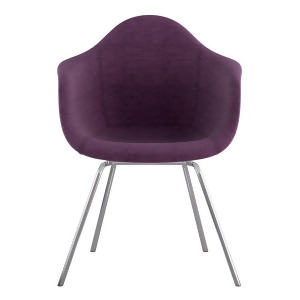 Nye Koncept Mid Century Classroom Arm Chair Plum Purple 332005Cl1 - All