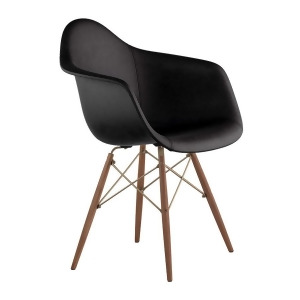 Nye Koncept Mid Century Dowel Arm Chair Milano Black 332009Ew2 - All
