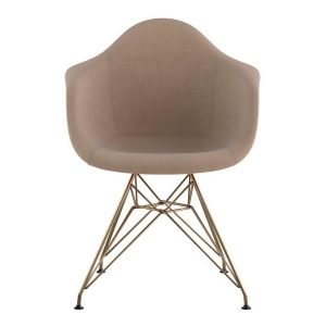 Nye Koncept Mid Century Eiffel Arm Chair Light Sand 332001Em2 - All