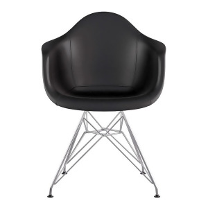 Nye Koncept Mid Century Eiffel Arm Chair Milano Black 332009Em1 - All