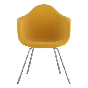 Nye Koncept Mid Century Classroom Arm Chair Papaya Yellow 332003Cl1 - All