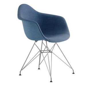 Nye Koncept Mid Century Eiffel Arm Chair Dodger Blue 332006Em1 - All