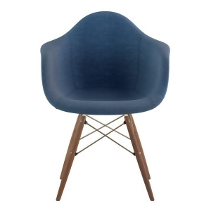 Nye Koncept Mid Century Dowel Arm Chair Dodger Blue 332006Ew2 - All