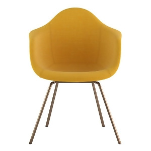 Nye Koncept Mid Century Classroom Arm Chair Papaya Yellow 332003Cl2 - All
