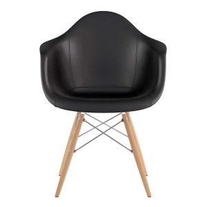 Nye Koncept Mid Century Dowel Arm Chair Milano Black 332009Ew1 - All