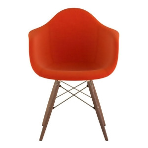 Nye Koncept Mid Century Dowel Arm Chair Lava Red 332004Ew2 - All
