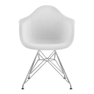 Nye Koncept Mid Century Eiffel Arm Chair Glacier White 332007Em1 - All