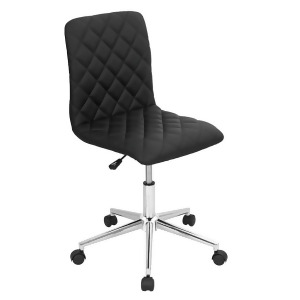 Lumisource Caviar Office Chair Black Oc-tw-cavbk - All