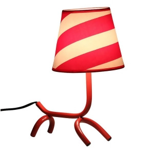 Lumisource Woof Table Lamp Red White Ls-l-wftblr-w - All