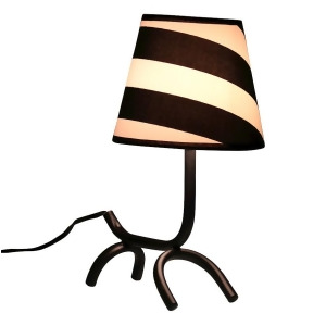 Lumisource Woof Table Lamp Black White Ls-l-wftblb-bw - All