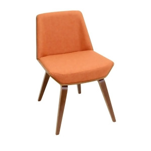 Lumisource Corazza Chair Walnut Orange Ch-crzzwl-o - All