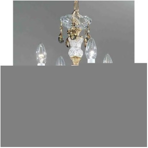 Classic Madrid Imperial 4 Lt Mini-Chandelier Old Bronze Gold Teak 5544Owbsgt - All