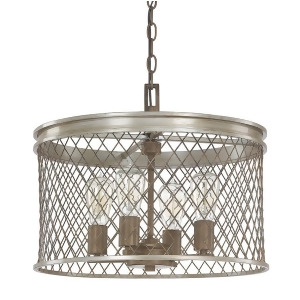 Donny Osmond Home Eastman 4 Light Pendant Silver and Bronze 4884Sz - All