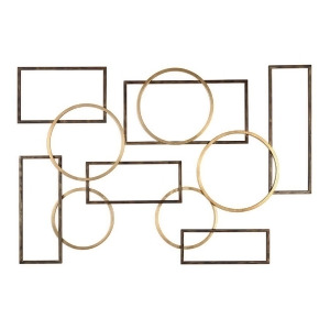 Uttermost Elias Bronze And Gold Wall Art 04062 - All