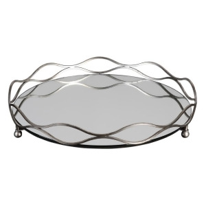 Uttermost Rachele Mirrored Silver Tray 20177 - All